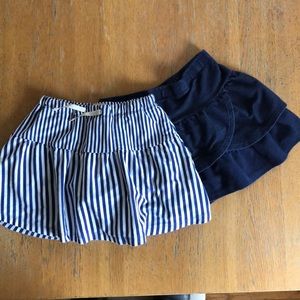 Two skirts 7-8 yr old